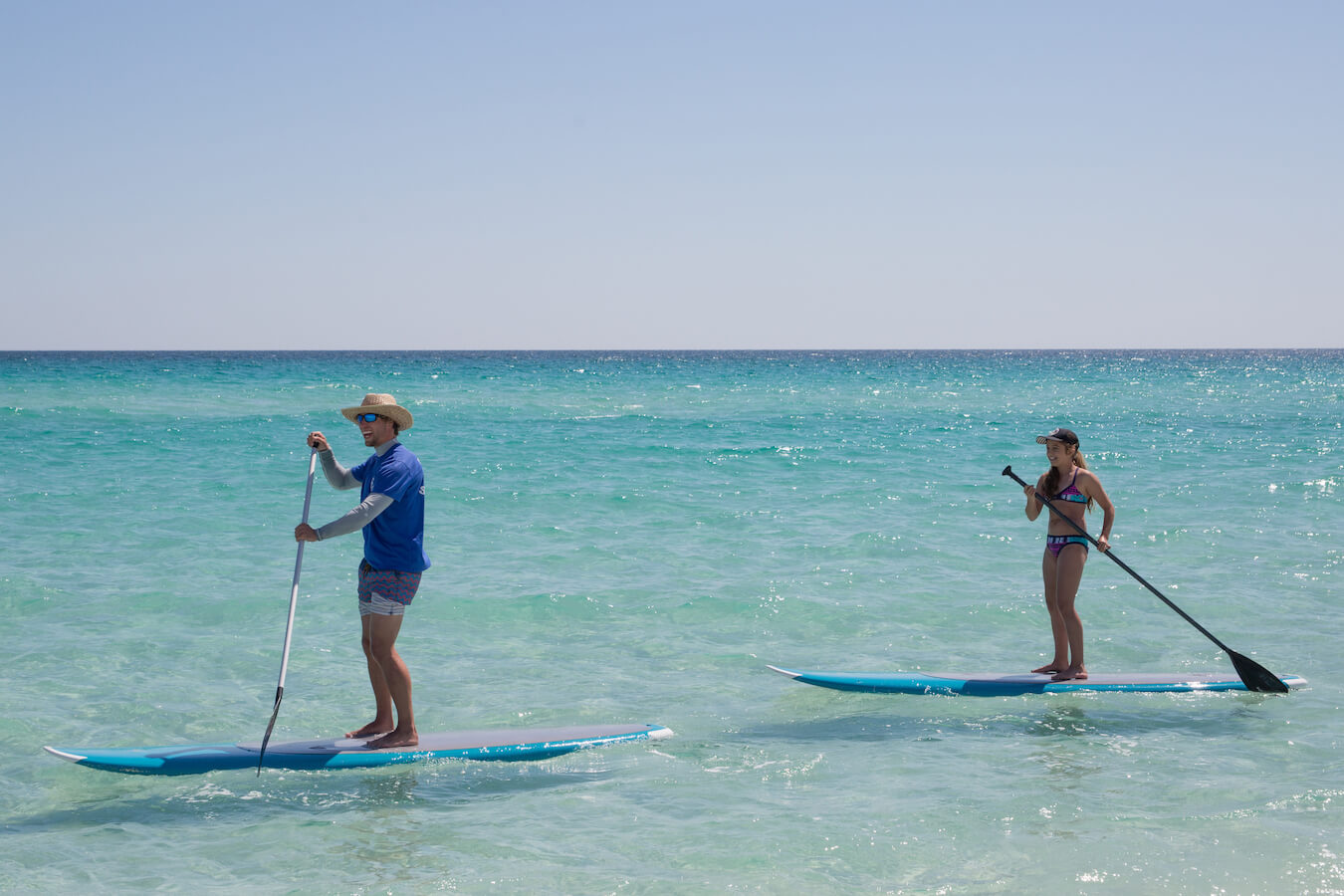Paddleboard rental on the Gulf of Mexico